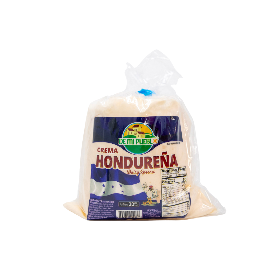 Crema Hondureña Bote 30oz - De Mi Pueblo